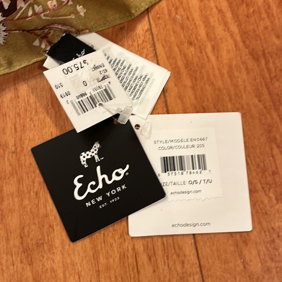 Echo silk scarf nwt - Picture 4 of 7